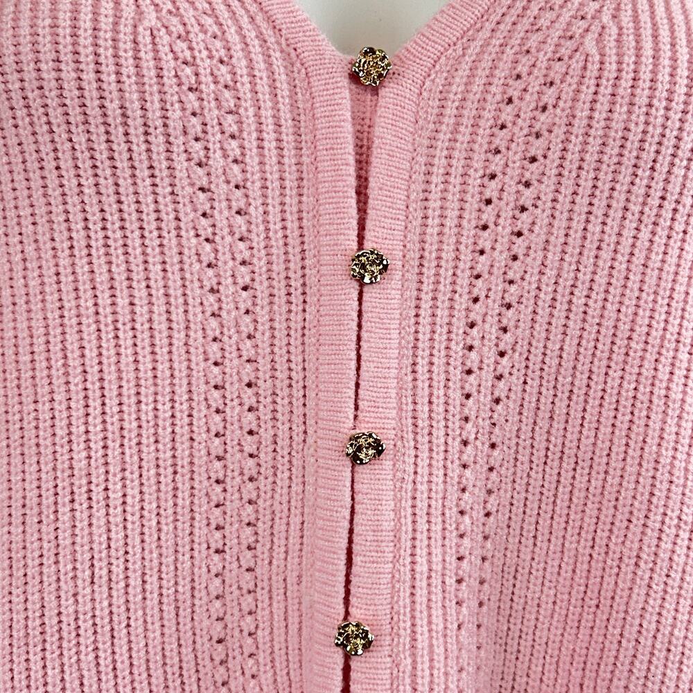 Cyrus cardigan sweater Charmed Pink size 2X NWT - Picture 3 of 7